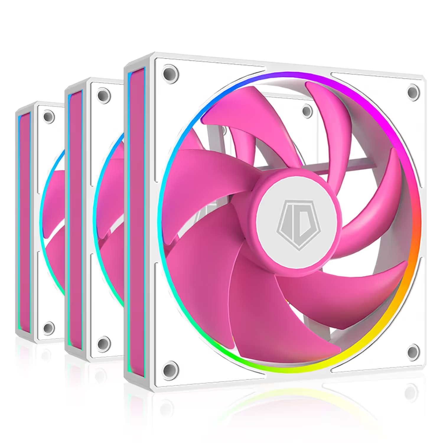 ID COOLING AF-127 PINK Trio 120mm PWM main image