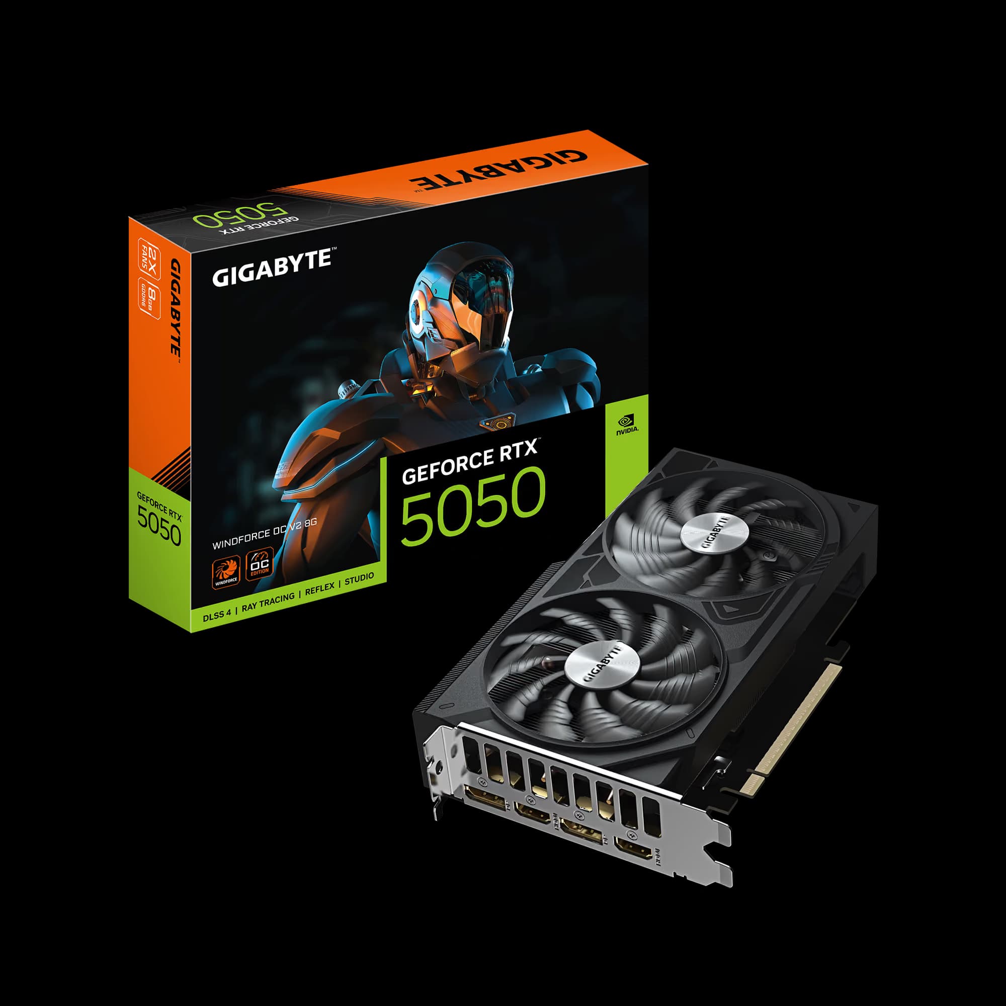 Gigabyte GeForce RTX 5050 WINDFORCE OC V2 8G main image