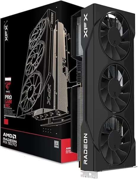 XFX Swift Radeon RX 9070 GRE Black Triple Fan Gaming Edition 12GB GDDR6 main image
