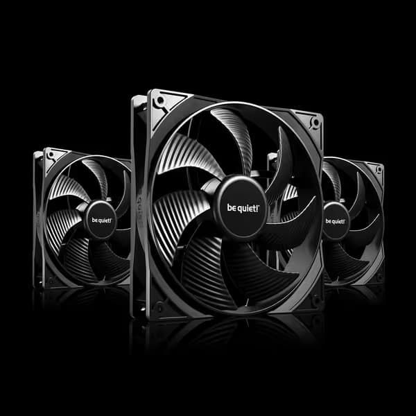 bequiet! PURE WINGS 3 140mm Black PWM Pack of 3 image