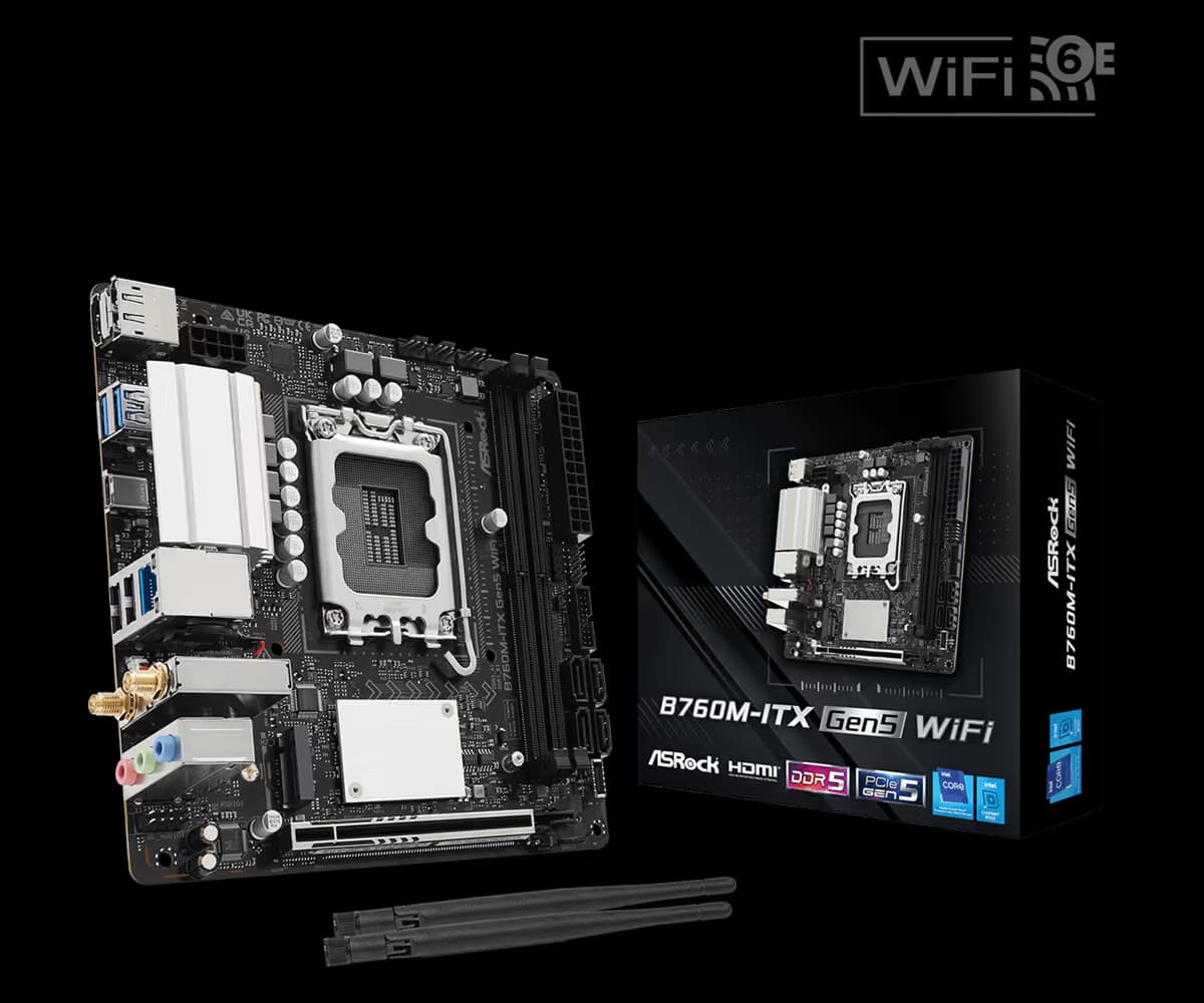 ASRock B760M-ITX Gen5 WiFi image