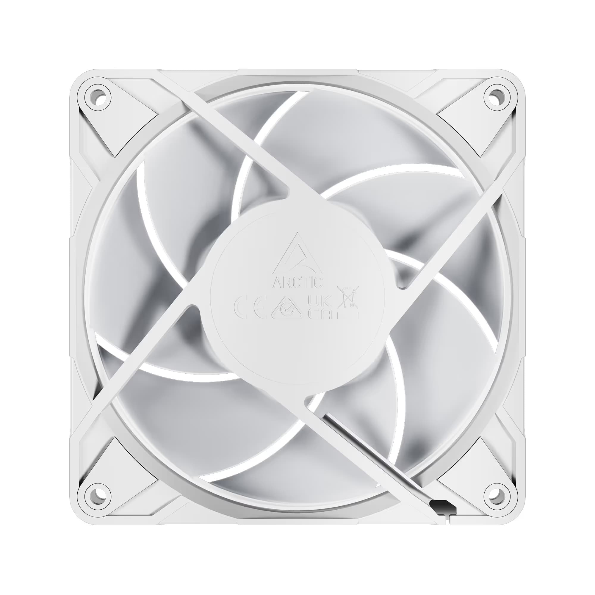 Arctic P12 Pro White ARGB PWM Reverse Blade Pack of 3 image