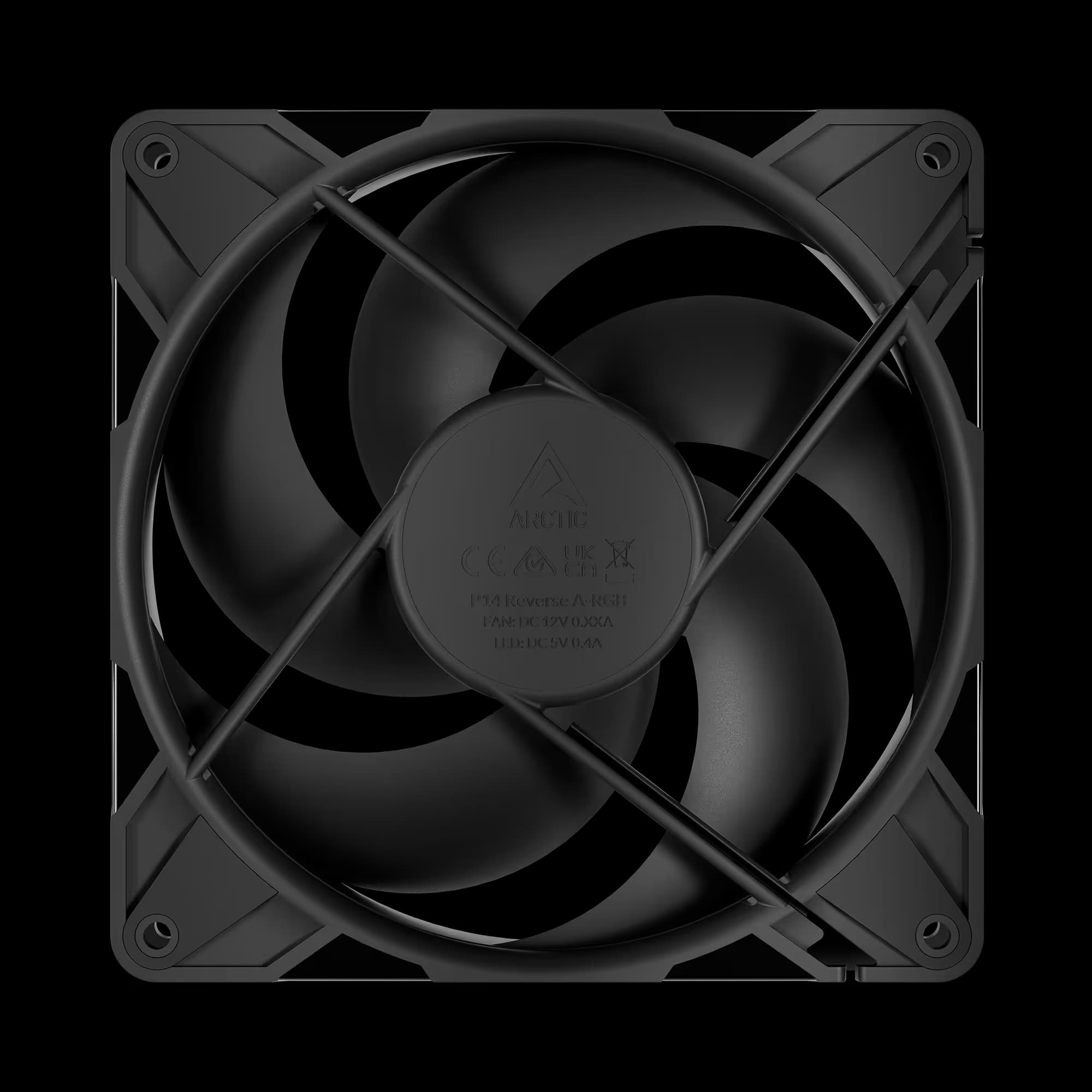 Arctic P14 Pro 140mm Black Reverse image
