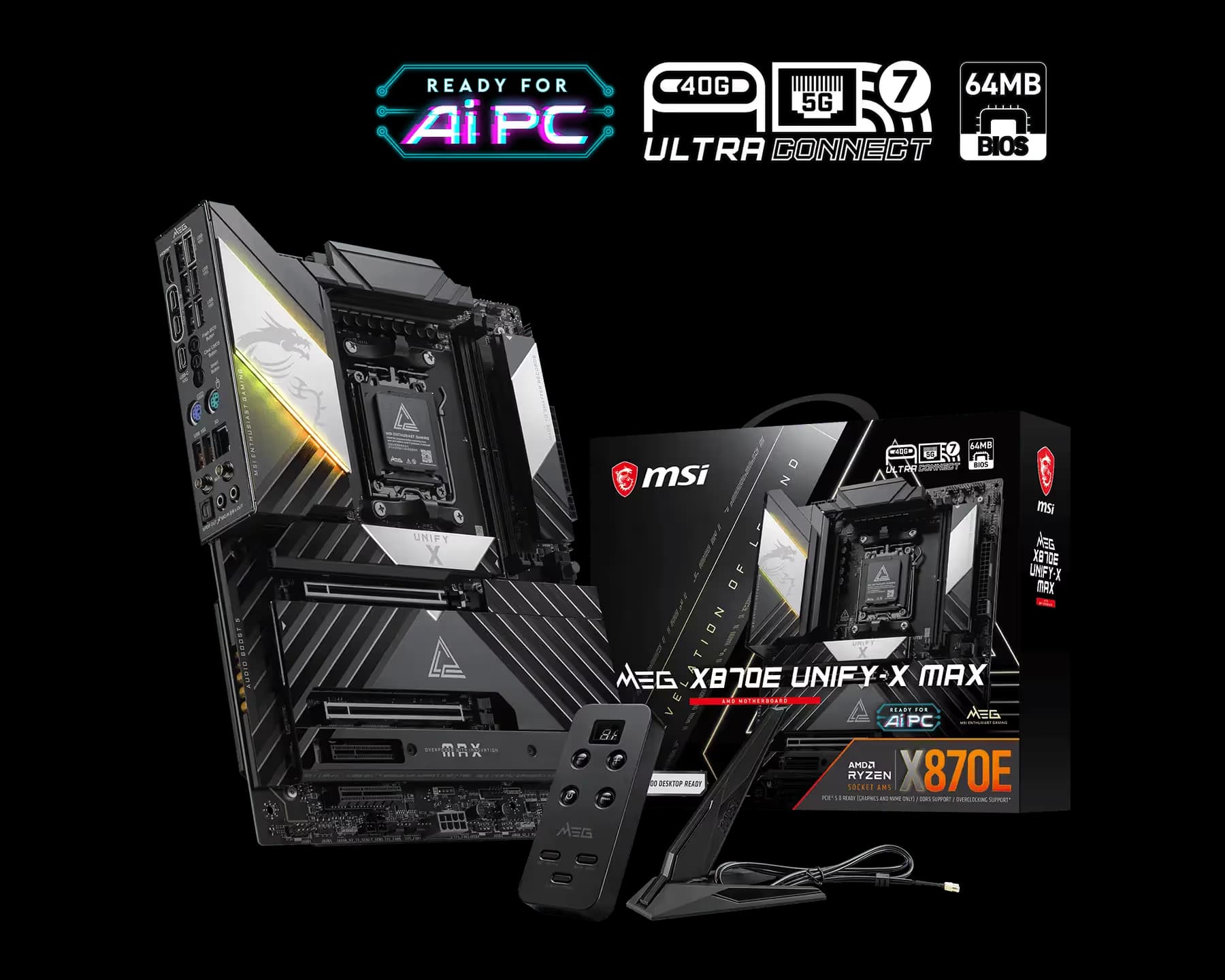 MSI MEG X870E UNIFY-X MAX main image