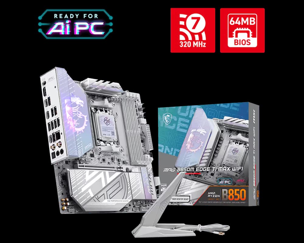 MSI MPG B850M EDGE TI MAX WIFI main image