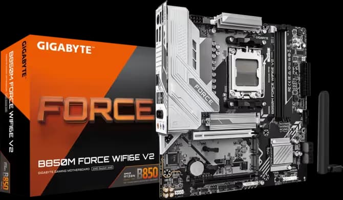 GIGABYTE B850M FORCE WIFI6E V2 image