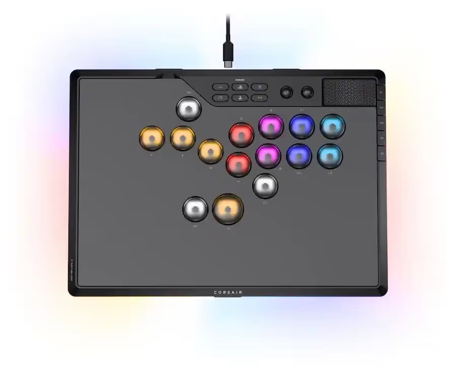 CORSAIR NOVABLADE PRO WIRELESS Hall Effect Leverless Fighting Game Controller image