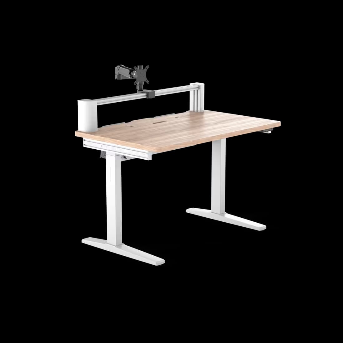 Corsair Platform:4 Elevate Desk - Wood, Light Pine Stain main image