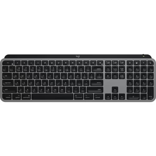Logitech MX Keys S for Mac Wireless Keyboard – Space Gray main image
