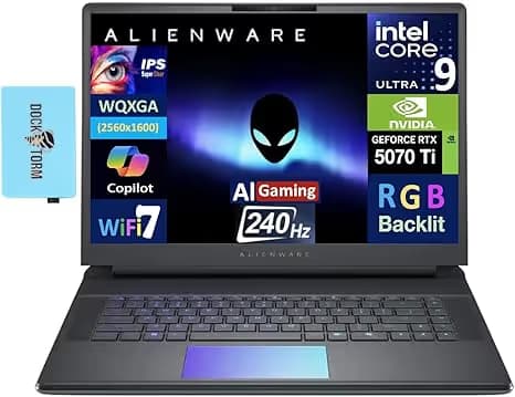 Alienware Area-51 16 Gaming Laptop LAA16250-9499BLU-PUS - Core Ultra 9 275HX - RTX 5070 Ti - 32GB/2TB - Liquid Teal image