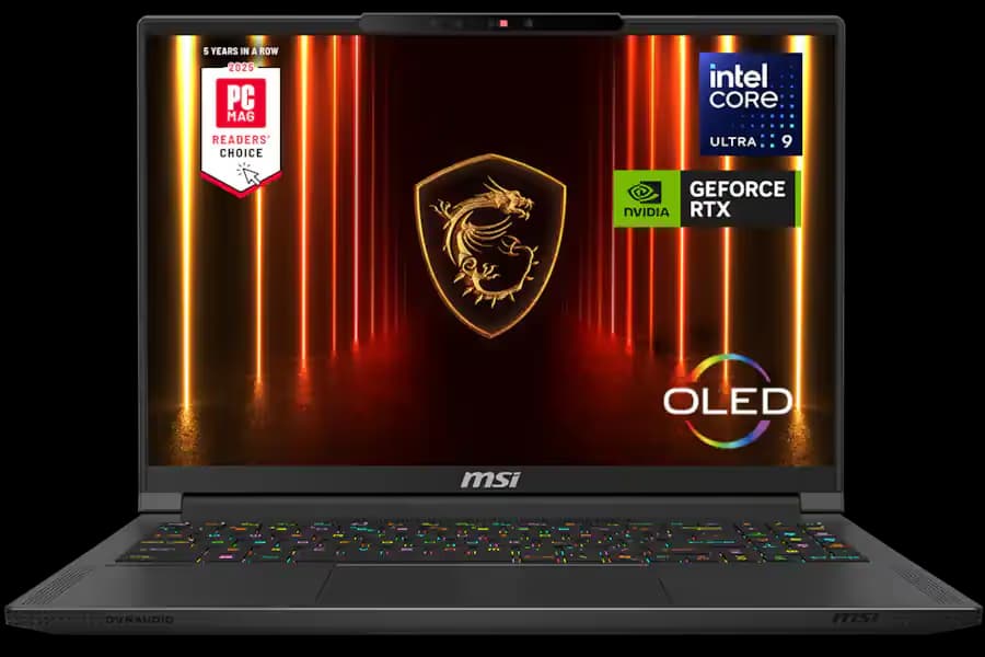 MSI Stealth 16 AI OLED Gaming Laptop STEALTH16A2008 main image