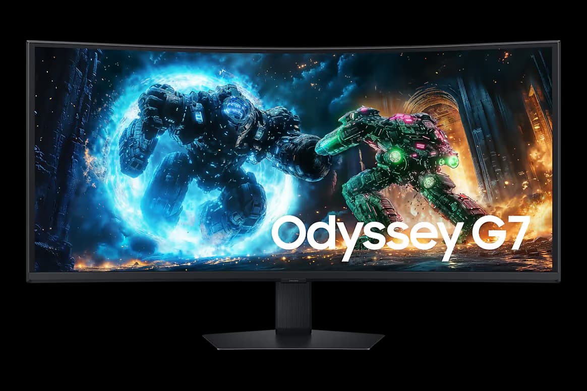 Samsung 40-inch Odyssey G7 G75F WUHD 180Hz Curved Gaming Monitor - LS40FG75DENXZA main image