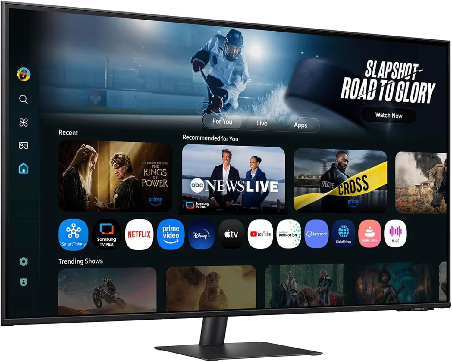 Samsung M7 M70F 43-inch 4K UHD Smart AI Monitor (LS43FM702UNXZA) image