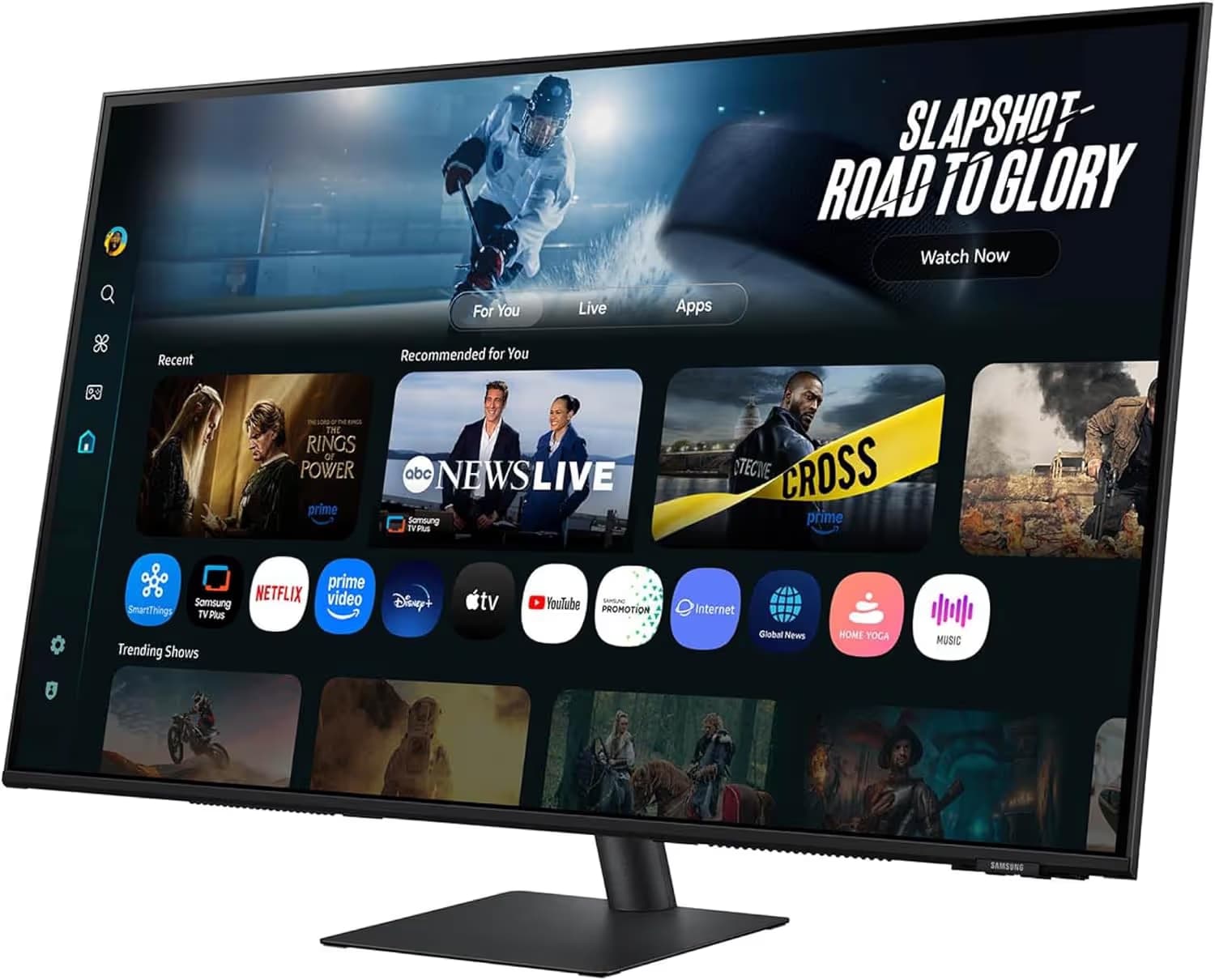 Samsung M7 M70F 43-inch 4K UHD Smart AI Monitor (LS43FM702UNXZA) image