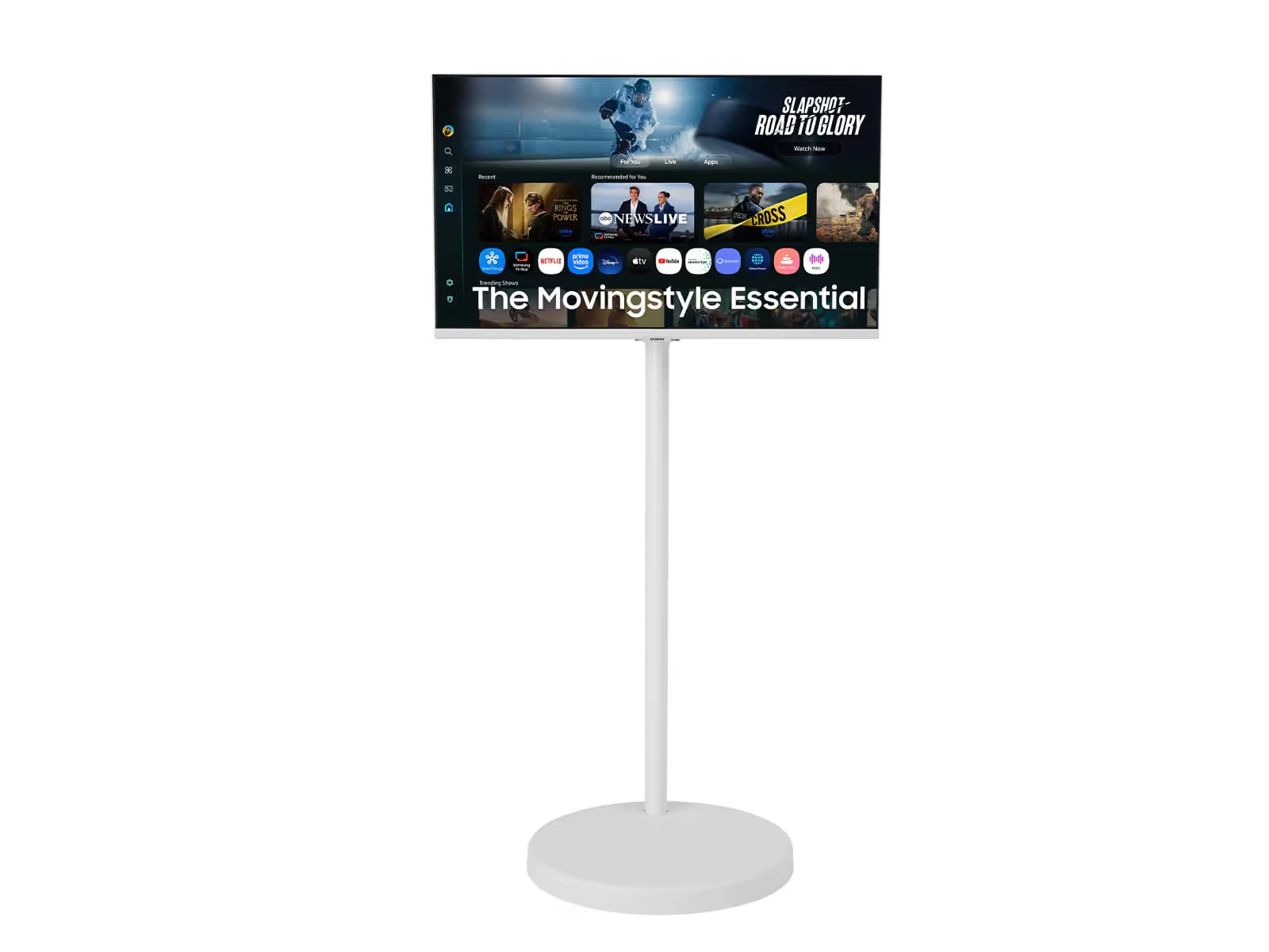 Samsung Movingstyle M7 32-inch 4K Smart Monitor with Adjustable Rolling Stand main image