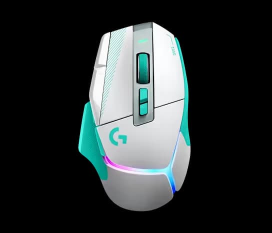 Logitech G502 X Plus Wireless RGB Gaming Mouse White/Mint image