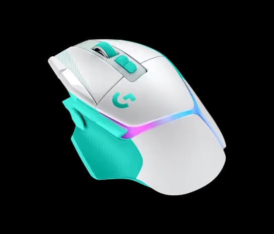 Logitech G502 X Plus Wireless RGB Gaming Mouse White/Mint image