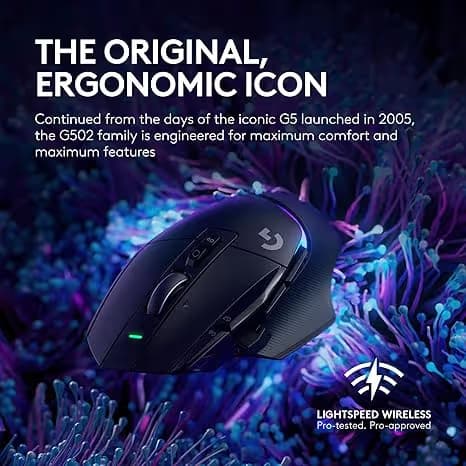 Logitech G502 X Plus Wireless RGB Gaming Mouse image