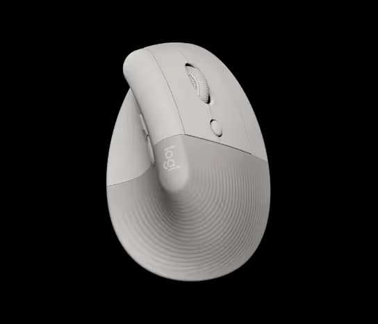 Logitech Lift Left Vertical Ergonomic Mouse - Sand main image