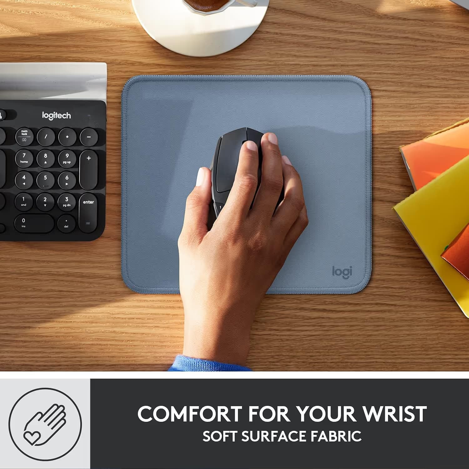 Logitech Mouse Pad - Studio Series - Blue image
