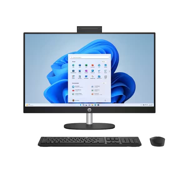 HP 27-inch Touch-Screen All-in-One Desktop, Jet Black (27-cr0054 / 7G9S2AA#ABA) main image