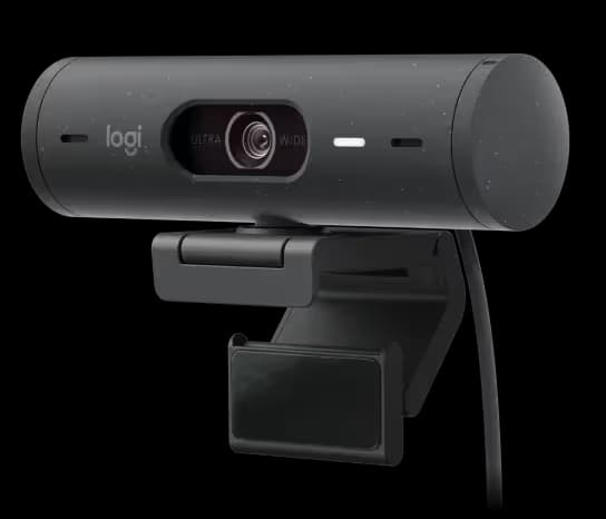 Logitech Brio 500 1080p Webcam with Privacy Cover - Graphite image