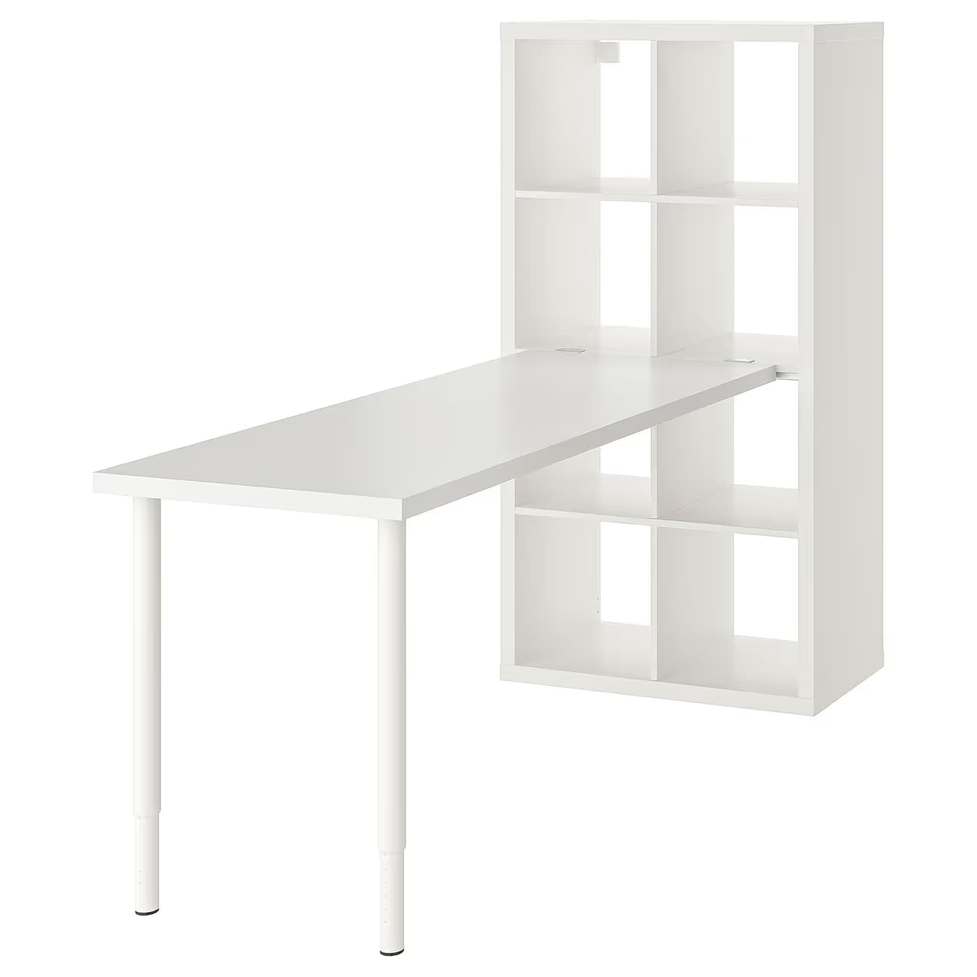 IKEA KALLAX / LAGKAPTEN Workstation 30 1/8x70 1/2x57 5/8 " image