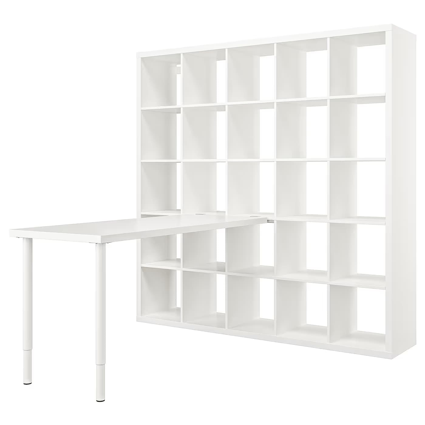 IKEA KALLAX / LAGKAPTEN Workstation 71 5/8x70 1/2x71 5/8 " image