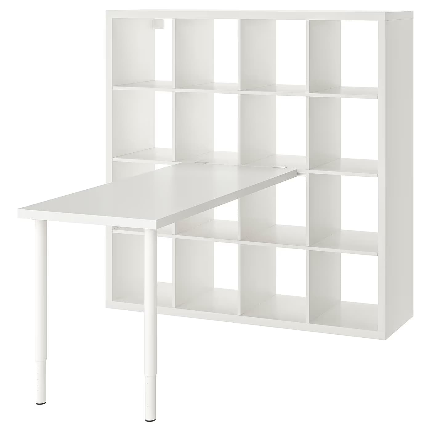 IKEA KALLAX / LAGKAPTEN Workstation 57 7/8x62 5/8x57 5/8 " main image