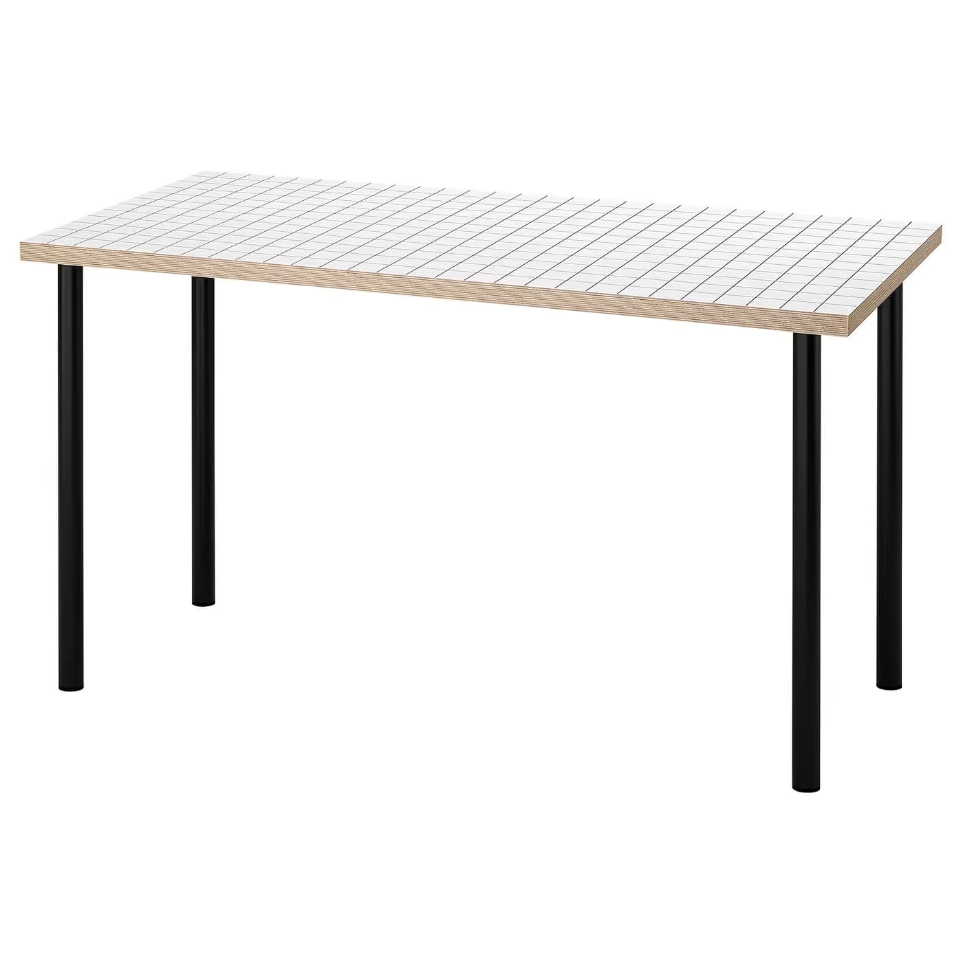 IKEA LAGKAPTEN / ADILS Desk 55 1/8x23 5/8 " image