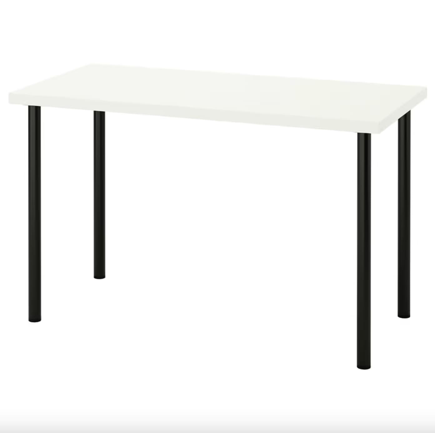 IKEA LAGKAPTEN / ADILS Desk 55 1/8x23 5/8 " image