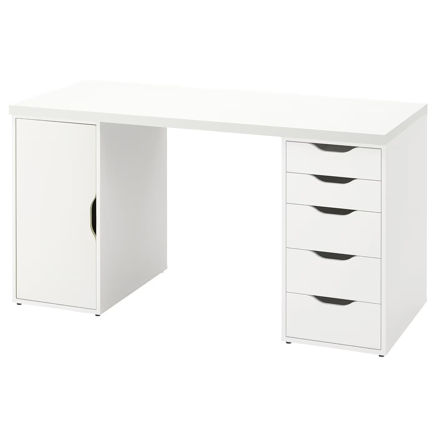 IKEA LAGKAPTEN / ALEX Desk 55 1/8x23 5/8 " image