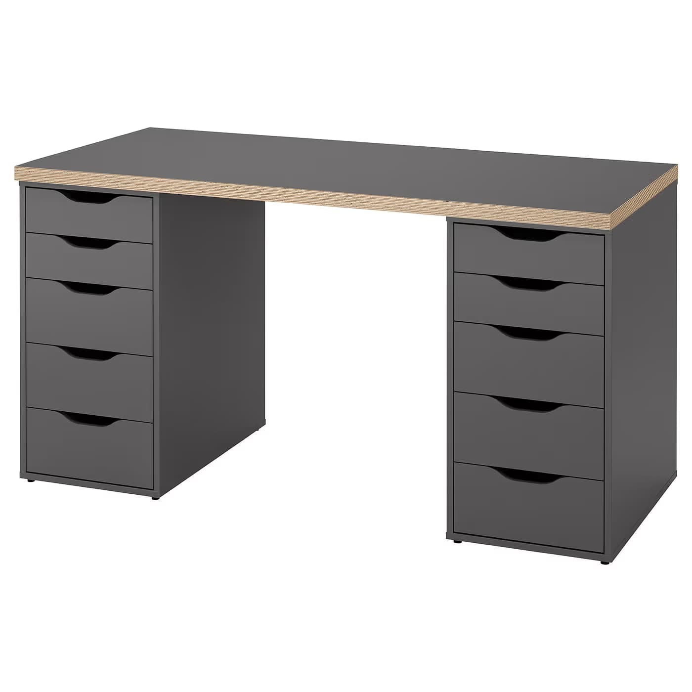 IKEA LAGKAPTEN / ALEX Desk 55 1/8x23 5/8 " main image