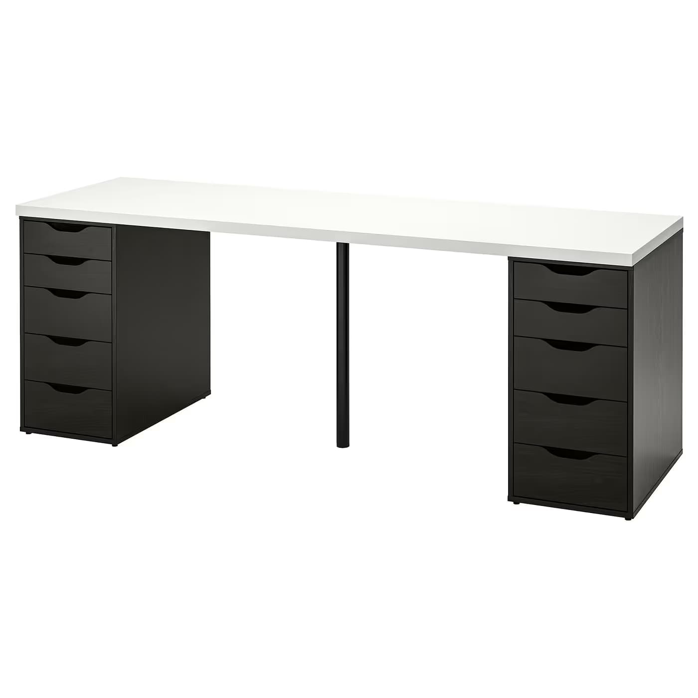 IKEA LAGKAPTEN / ALEX Desk 78 3/4x23 5/8 " image