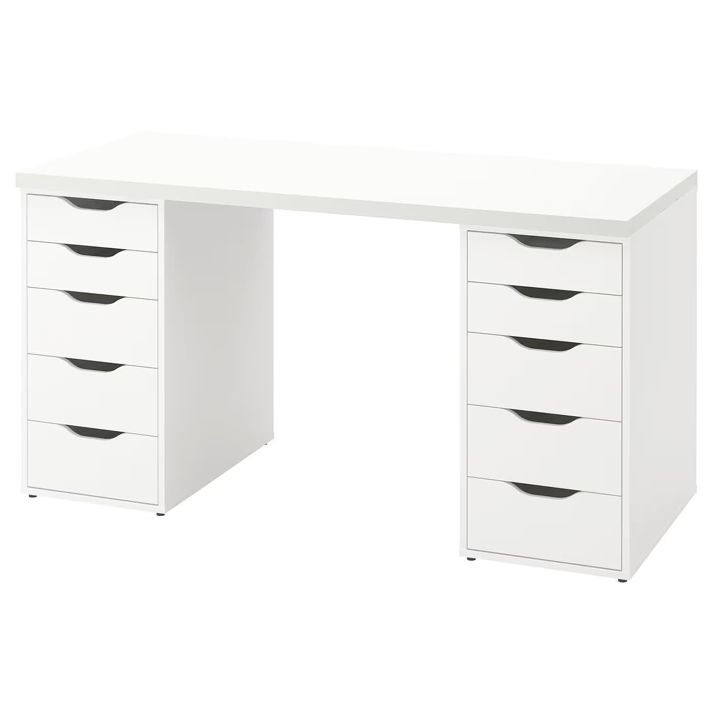 IKEA LAGKAPTEN / ALEX Desk 55 1/8x23 5/8 " image