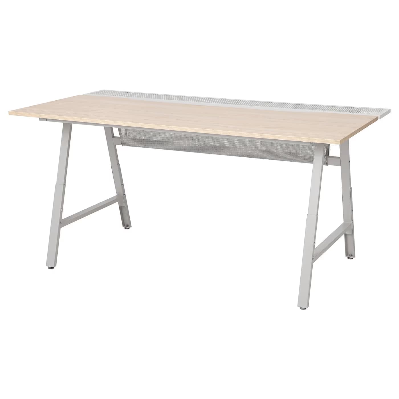 IKEA UTESPELARE 160×80 cm — Ash-effect top / Gray frame (10571532) main image