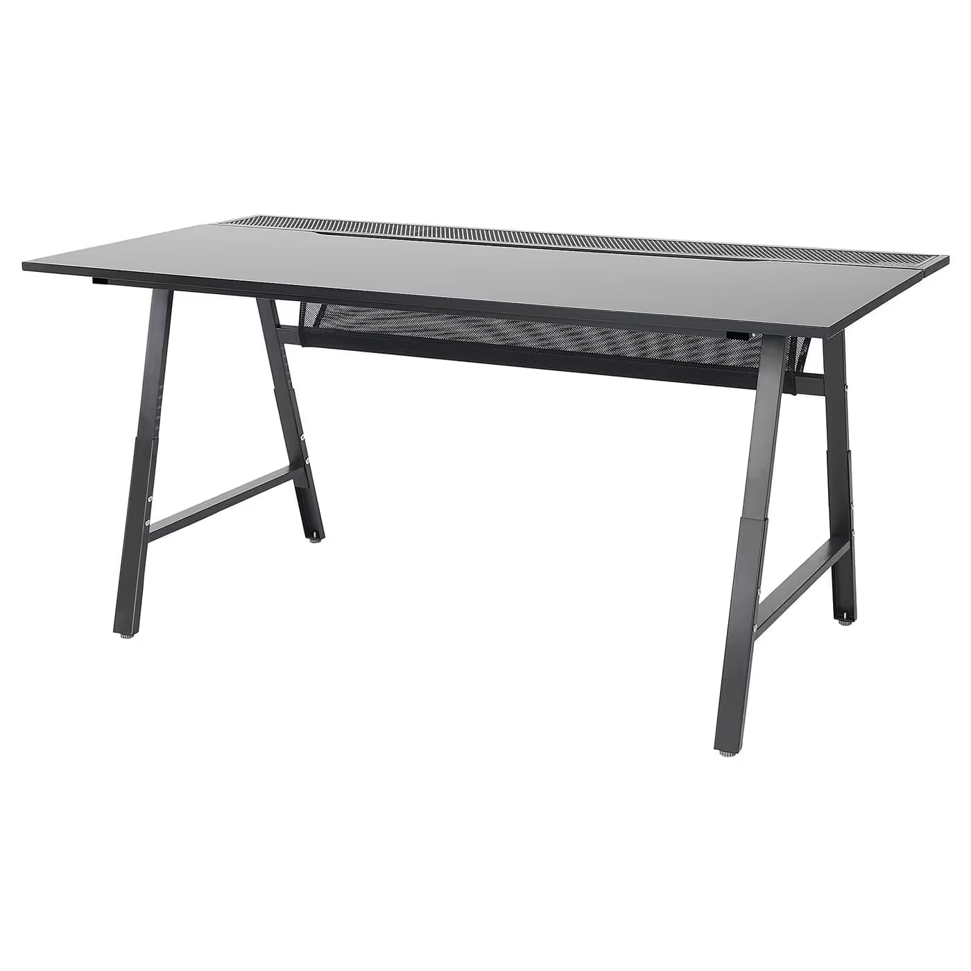 IKEA UTESPELARE 160×80 cm — Black top / Black frame image