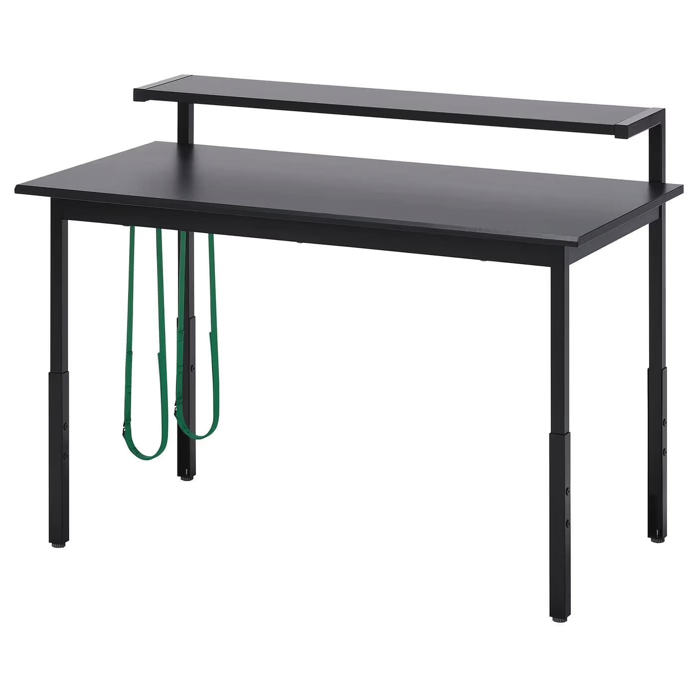 IKEA UTVISNING Gaming desk with shelf 47 1/4x23 5/8 " main image
