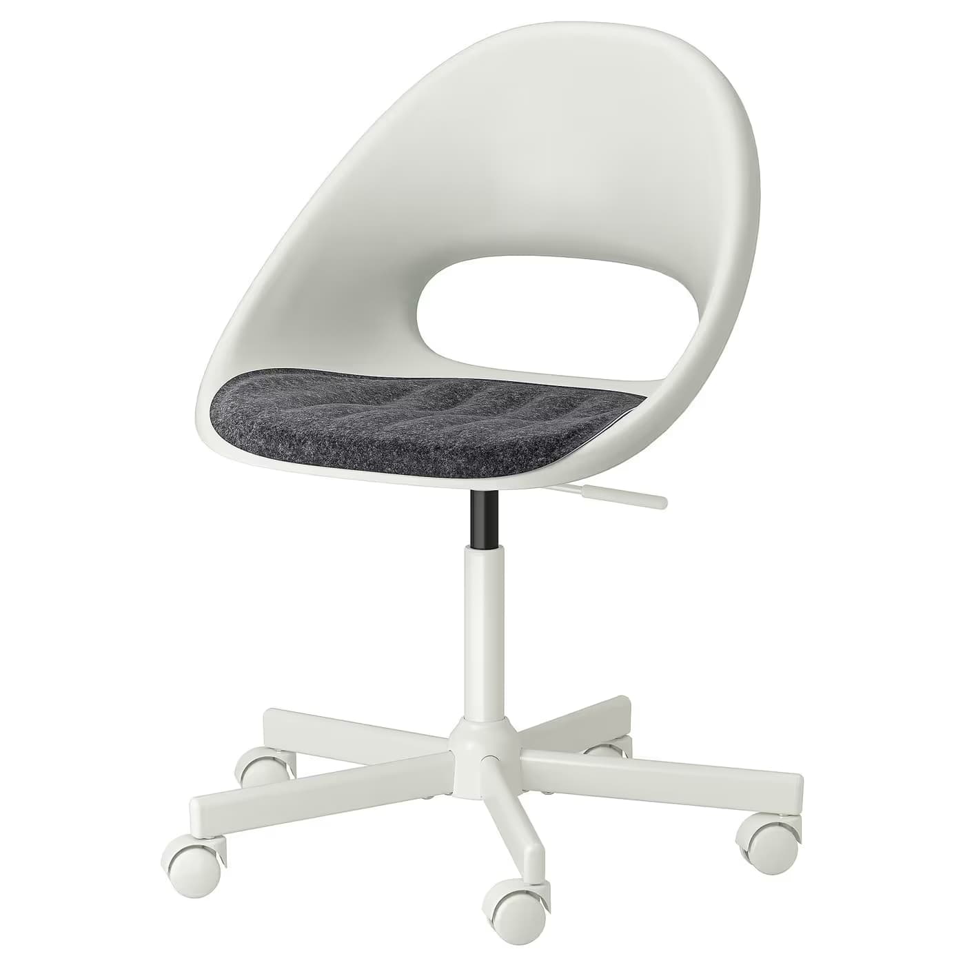IKEA LOBERGET / MALSKÄR swivel chair + pad Computer chair 26 3/8 \ main image