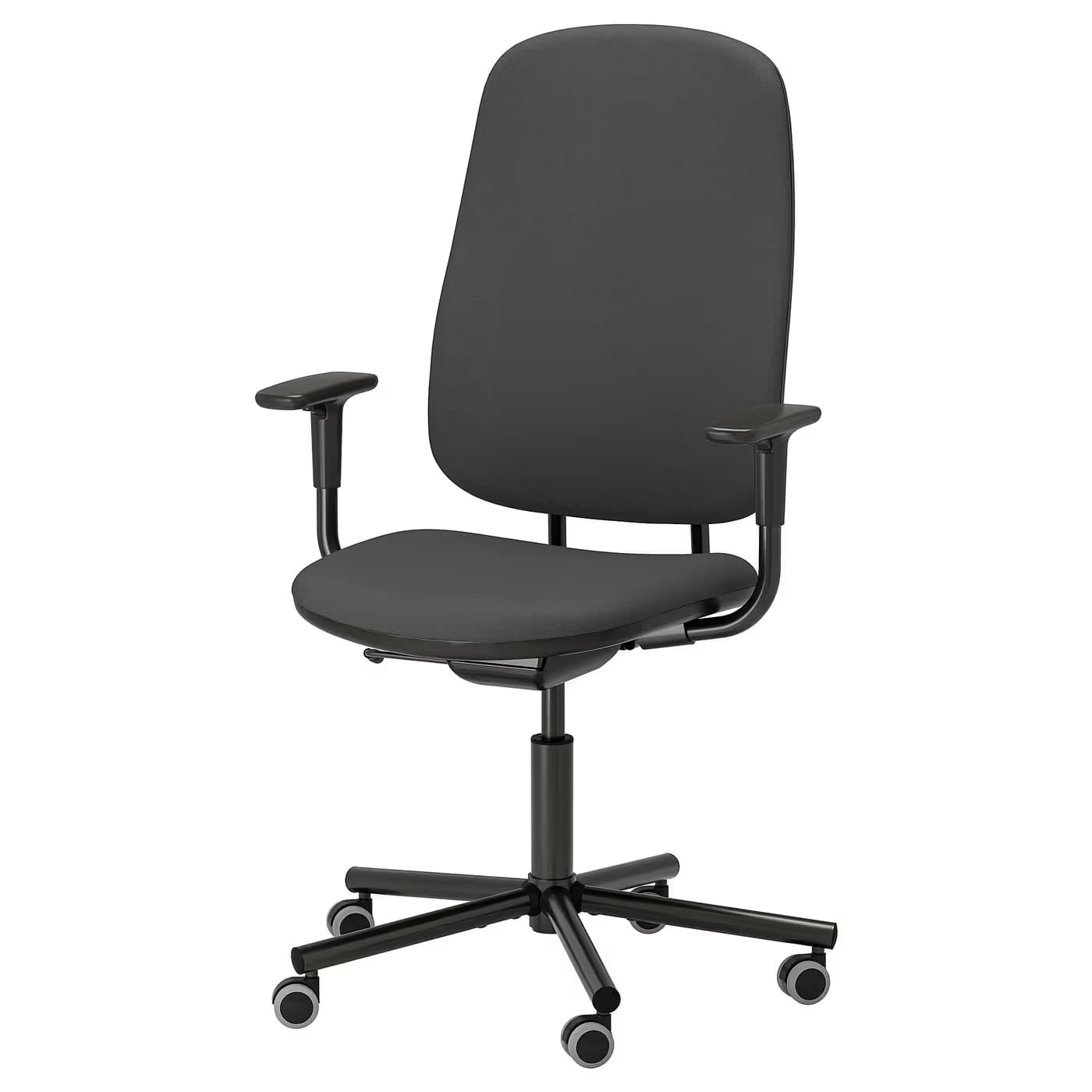 IKEA SMÖRKULL Office chair with armrests 26 \ main image