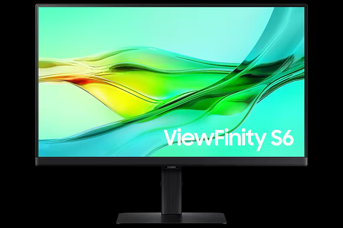 Samsung 24-Inch QHD ViewFinity S6 S60D Monitor main image
