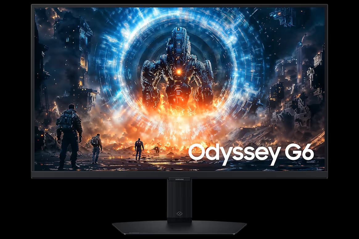 Samsung 27 inch QHD 350Hz Odyssey G6 G60F Gaming Monitor main image