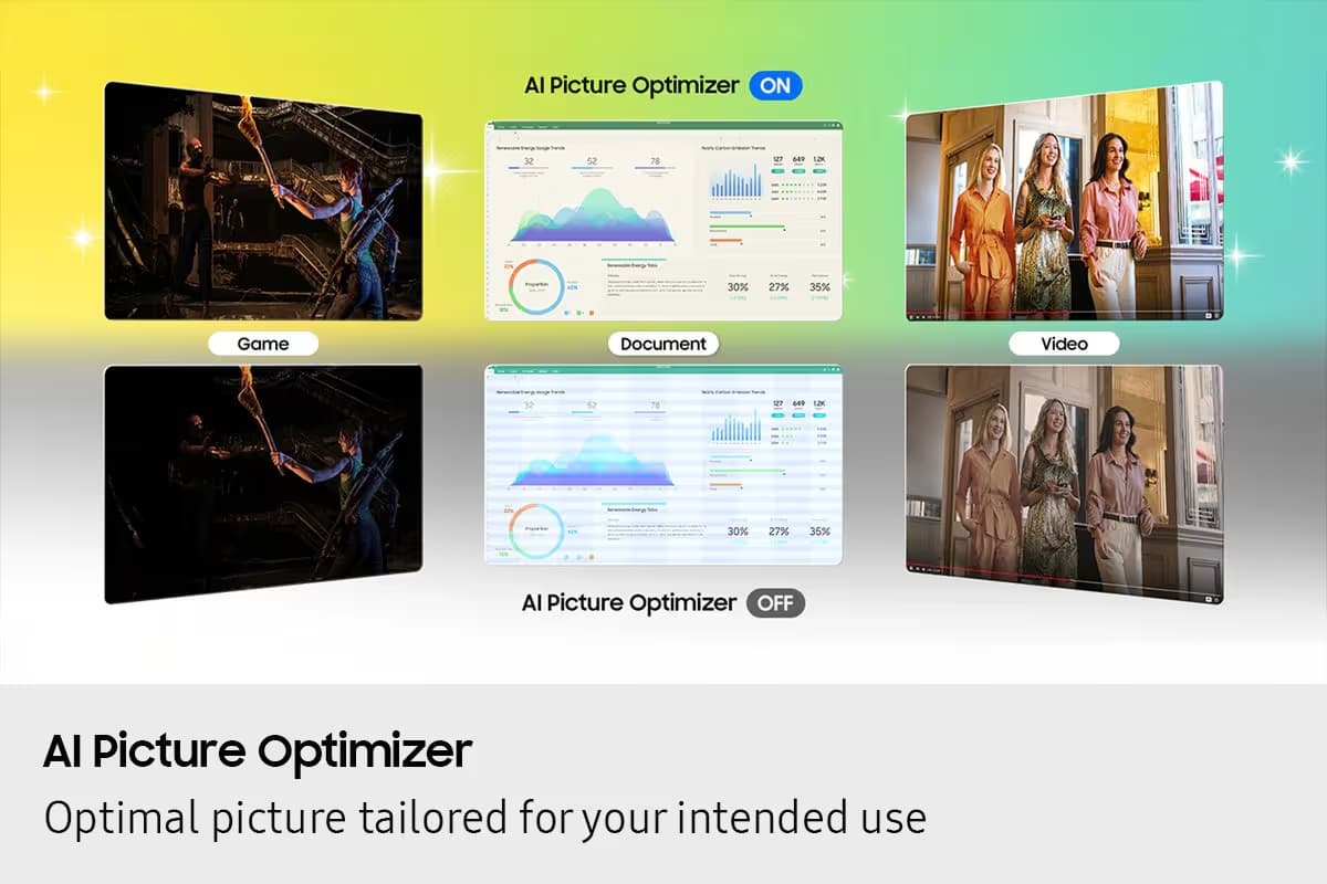 Samsung M7 M70F 32" 4K UHD Smart AI Monitor in Black image