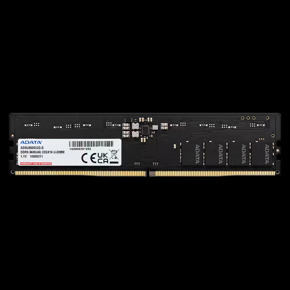 Adata DDR5-5600 U-DIMM 32GB (1x32GB) CL46 Black main image