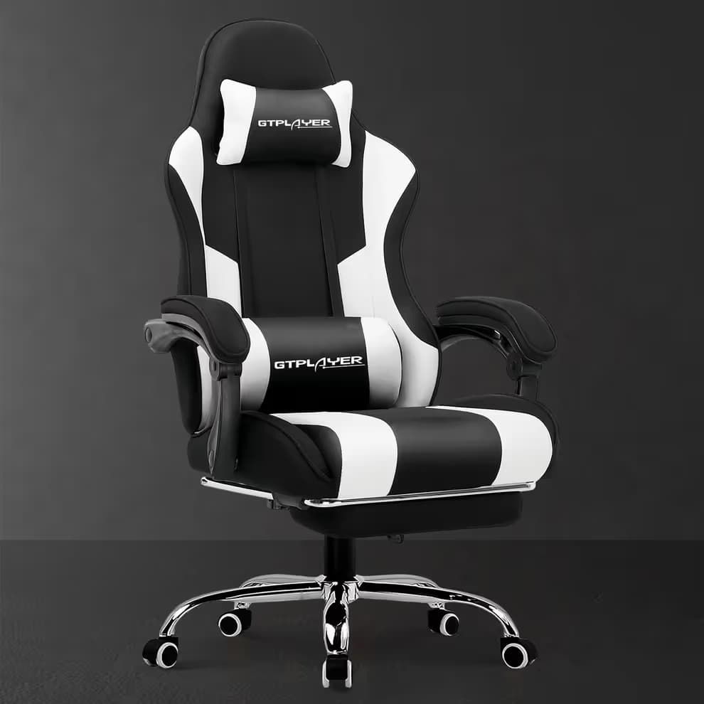 GTPLAYER Footrest Series GT800A Fabric - White(Linen) image