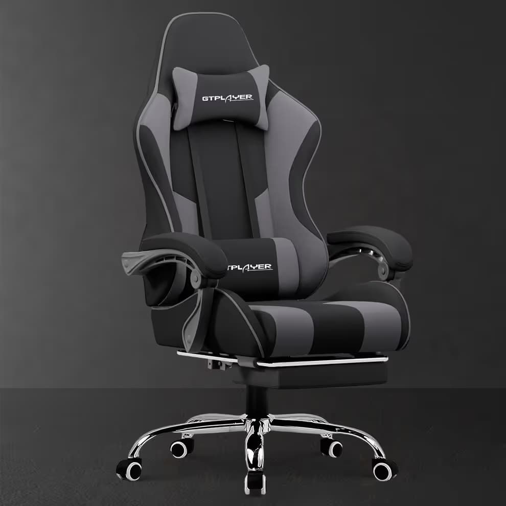 GTPLAYER Footrest Series GT800A Fabric - Gray(Tech Fabric) main image