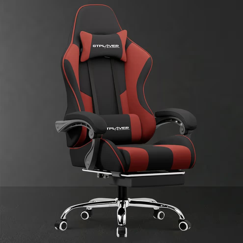 GTPLAYER Footrest Series GT800A Fabric - Rusty Red image