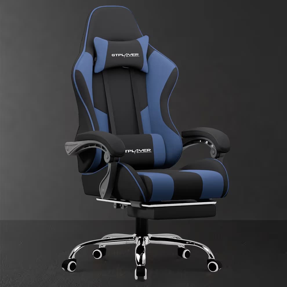 GTPLAYER Footrest Series GT800A Fabric - Blue image
