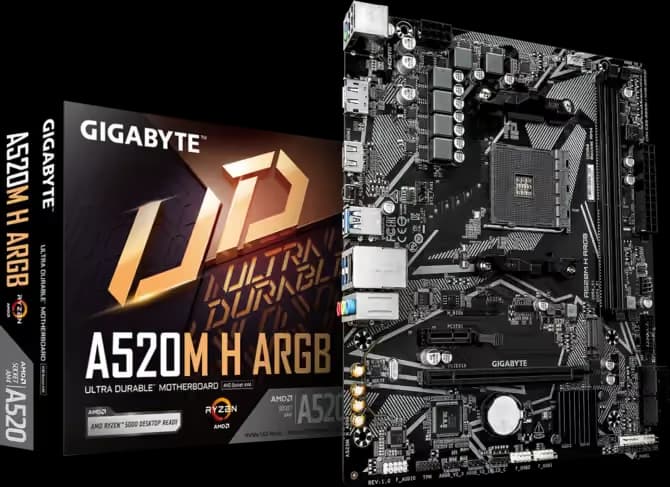 Gigabyte A520M H ARGB main image