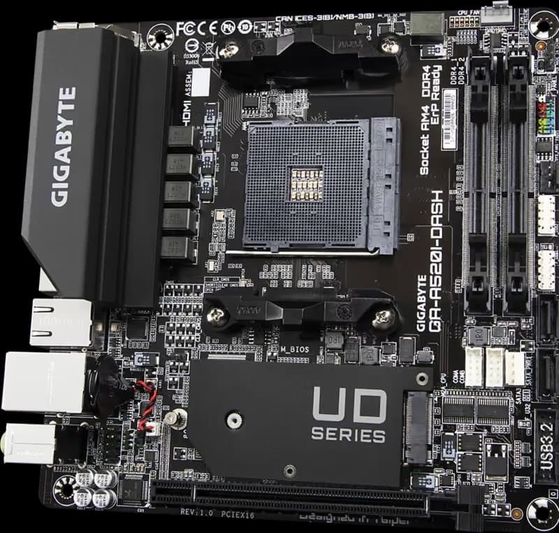 Gigabyte GA-A520I-DASH (Rev. 1.0) image
